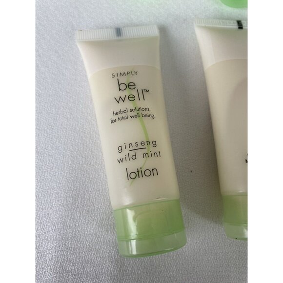 Simply Be Well Ginseng Wild Mint Conditioner Lotion Travel Size Set 4 of Each - Picture 3 of 4